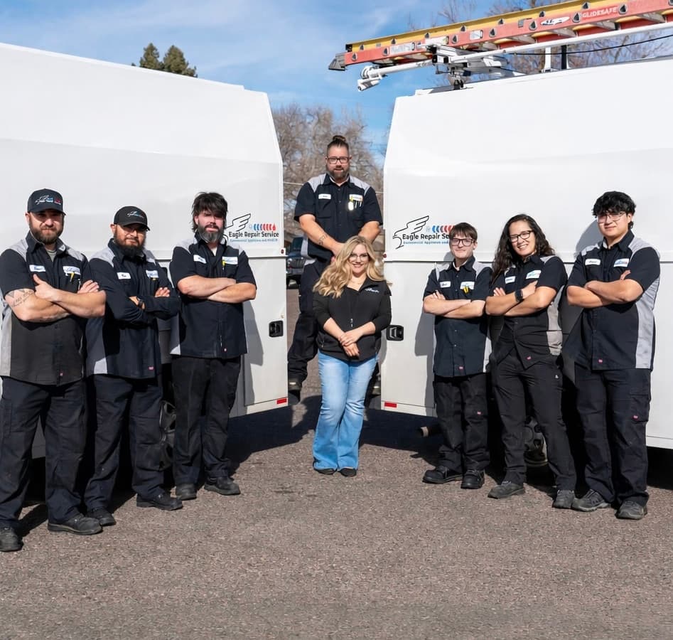 The Eagle Repair Service team