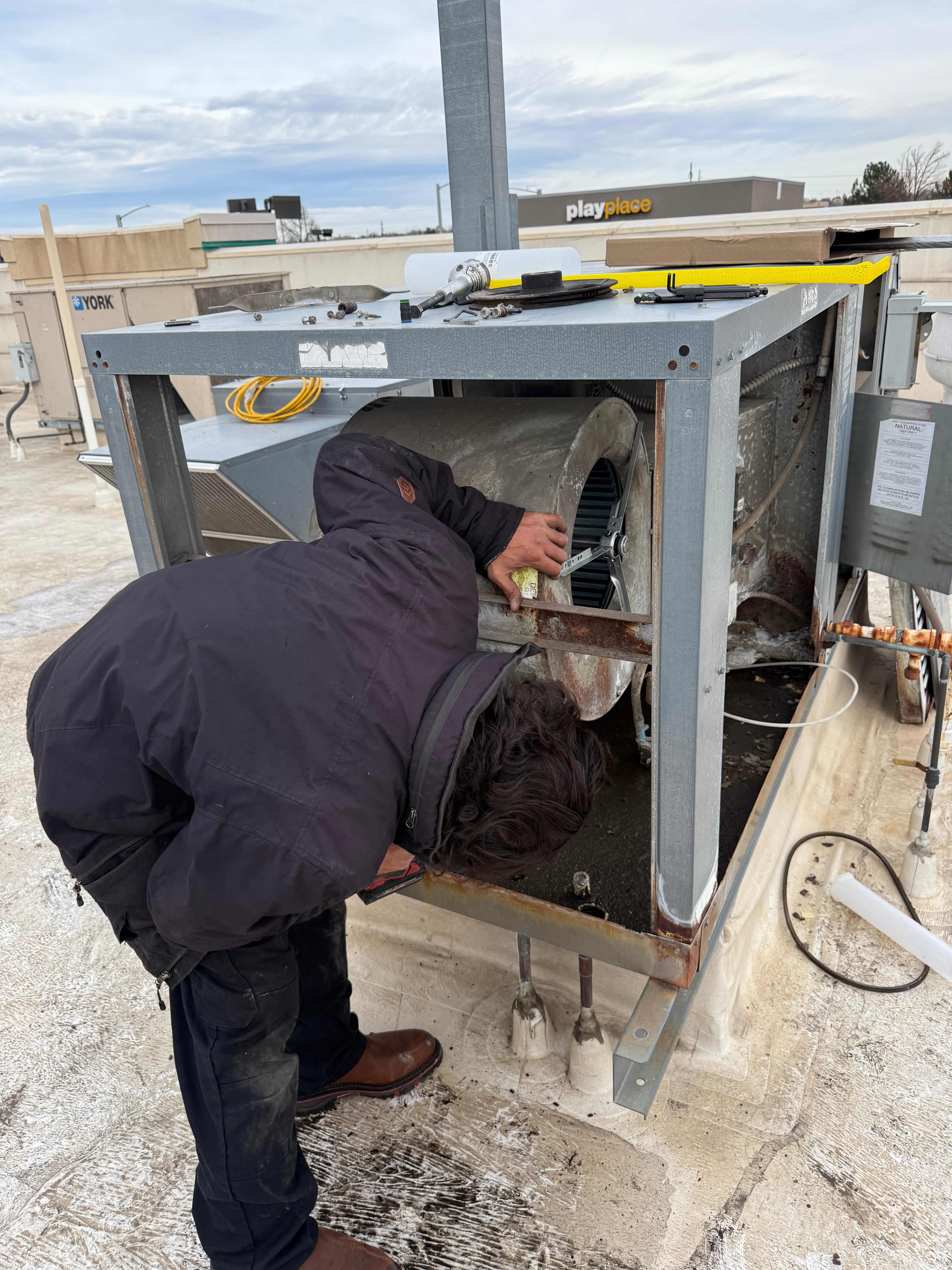 HVAC service work
